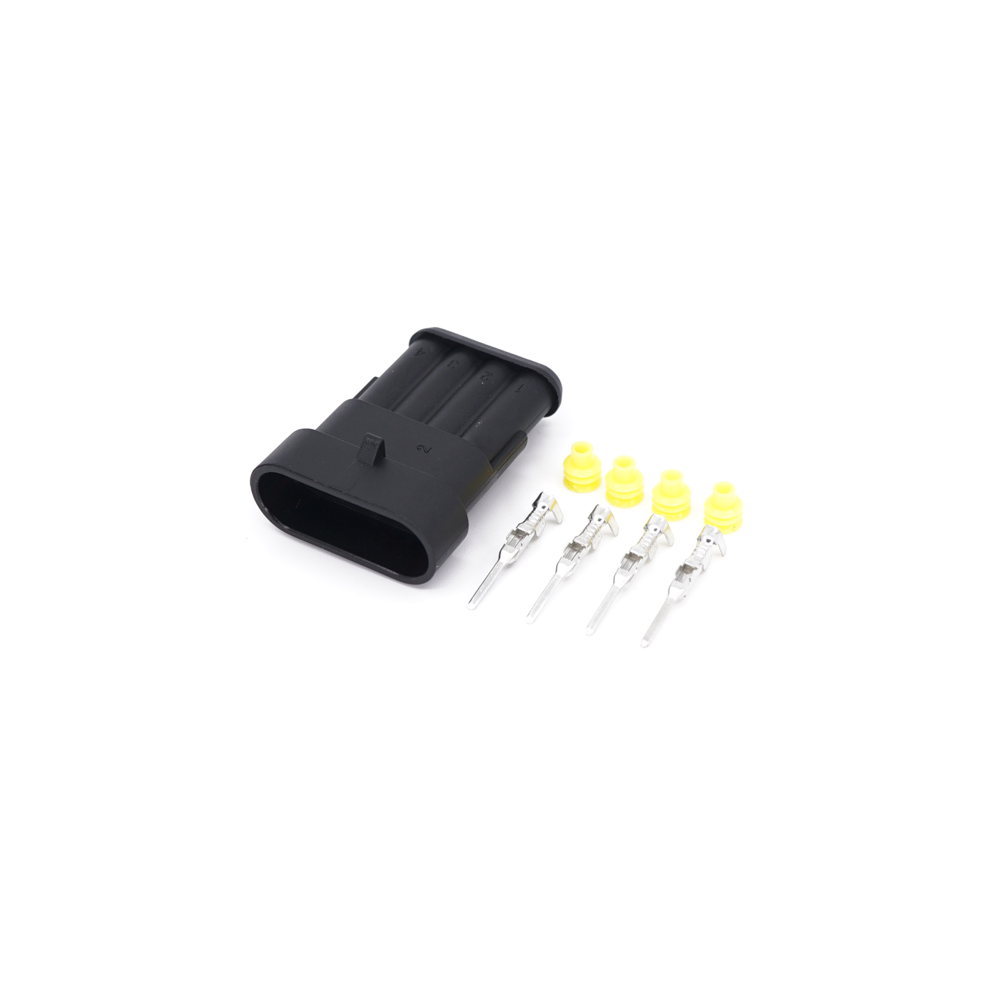 AMP SUPERSEAL 1.5 SERIES 4P ذكر
