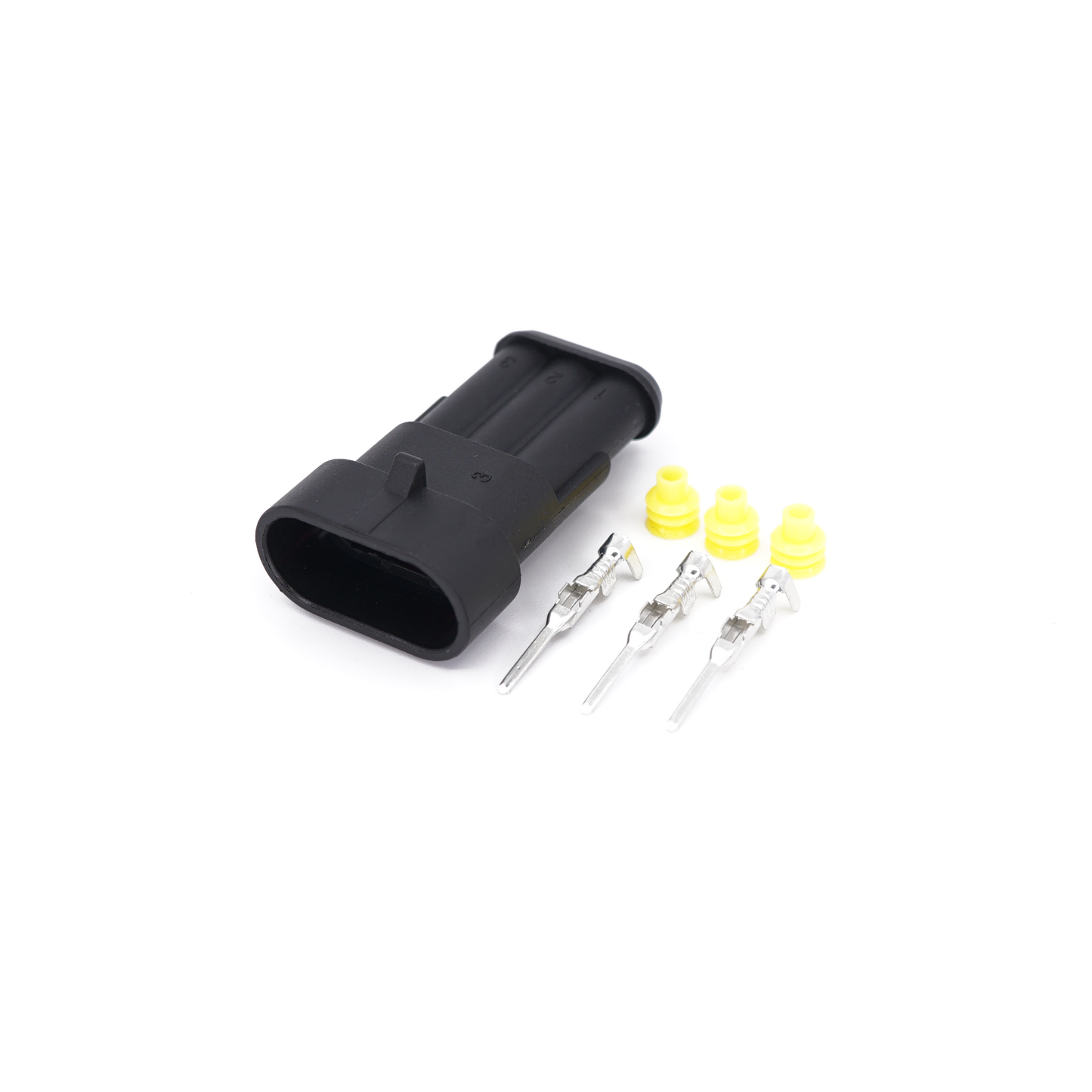 AMP SUPERSEAL 1.5 SERIES 3P ذكر