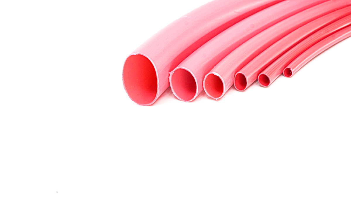 Red Adhesive-lined heat shrink