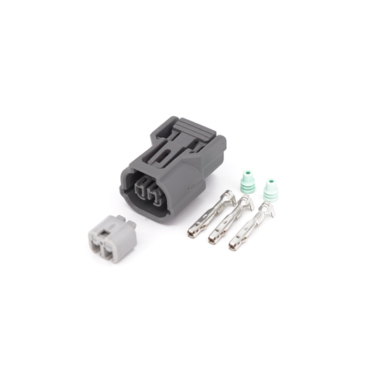 HONDA 2-POSITION CONNECTOR KIT, GRAY