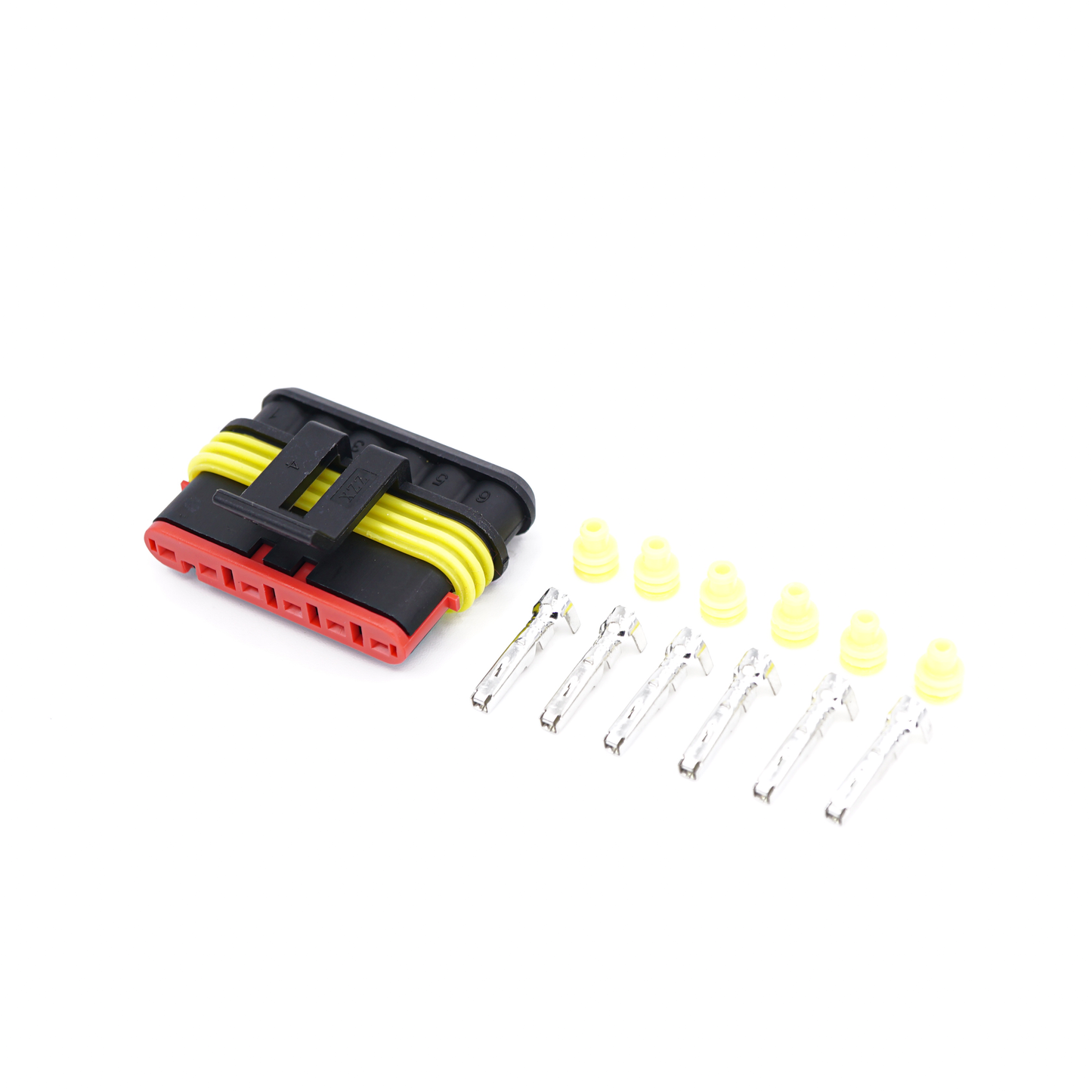 AMP SUPERSEAL 1.5 SERIES 6P أنثى