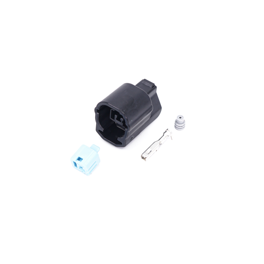 Honda 1-Position Female Connector Kit Black